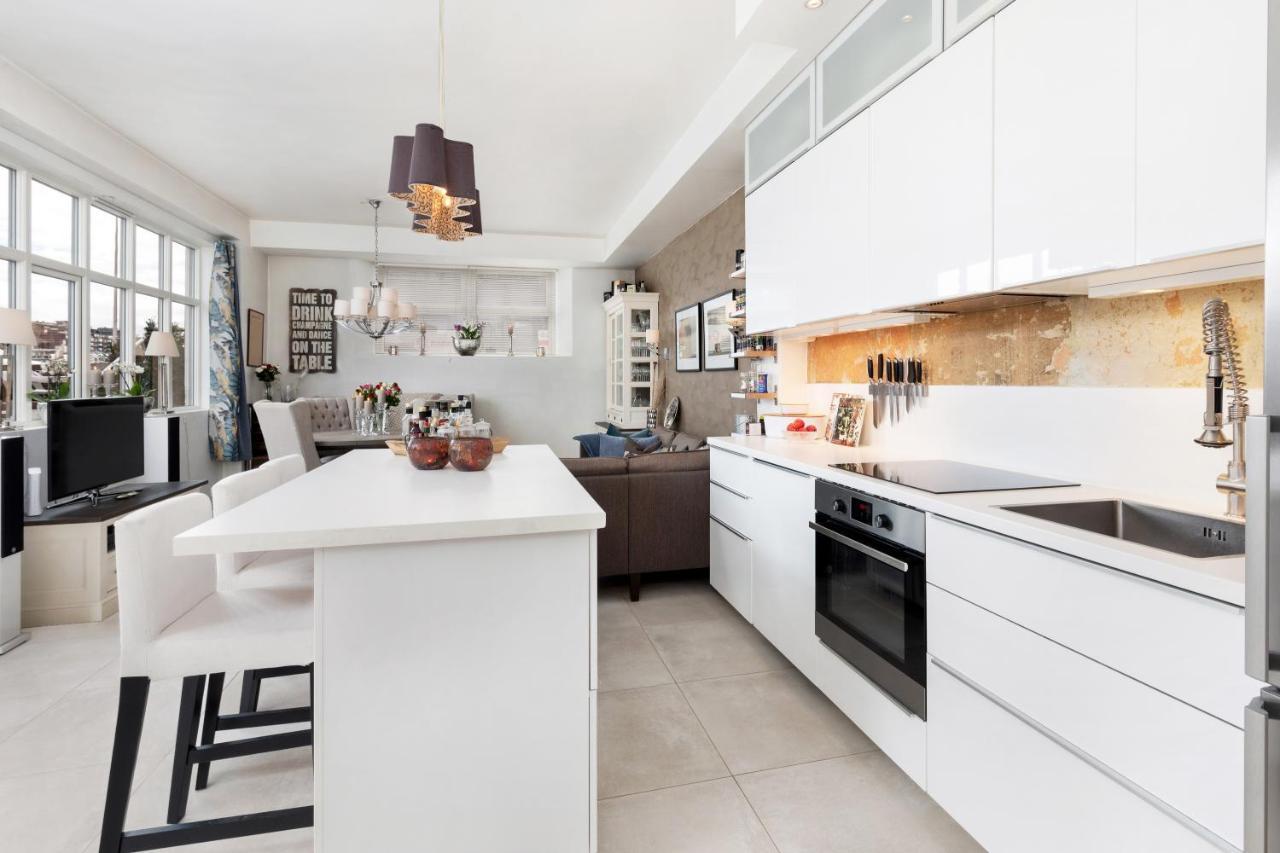 Stylish Apartment With Beautiful Views Of The River, Beach Nearby Kristiansand Exterior foto